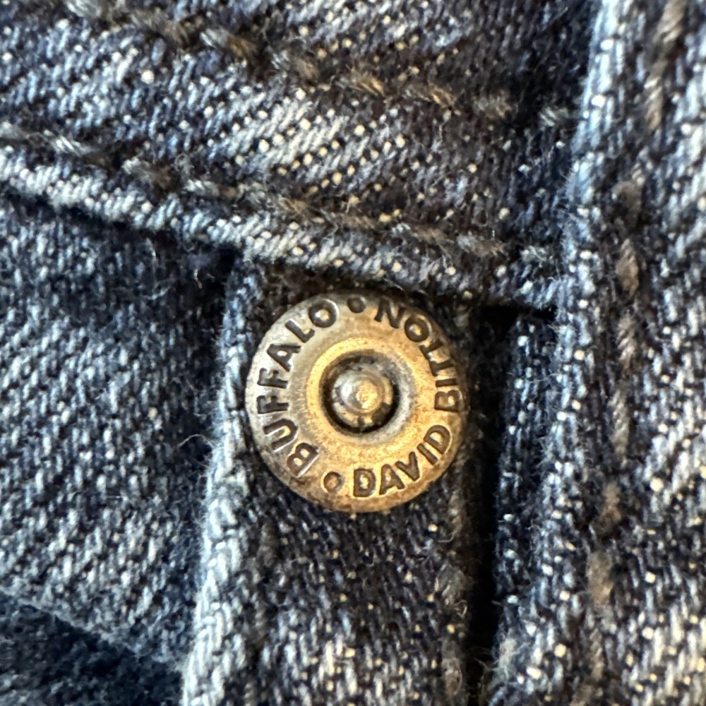 Buffalo David Bitton‎ Jeans Mens 34x30 Jackson Straight Stretch Medium Wash Blue - Picture 6 of 16